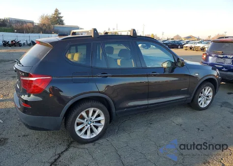 2014 BMW X3 xDrive28I from USA, damaged, VIN 5UXWX9C59E0D17379